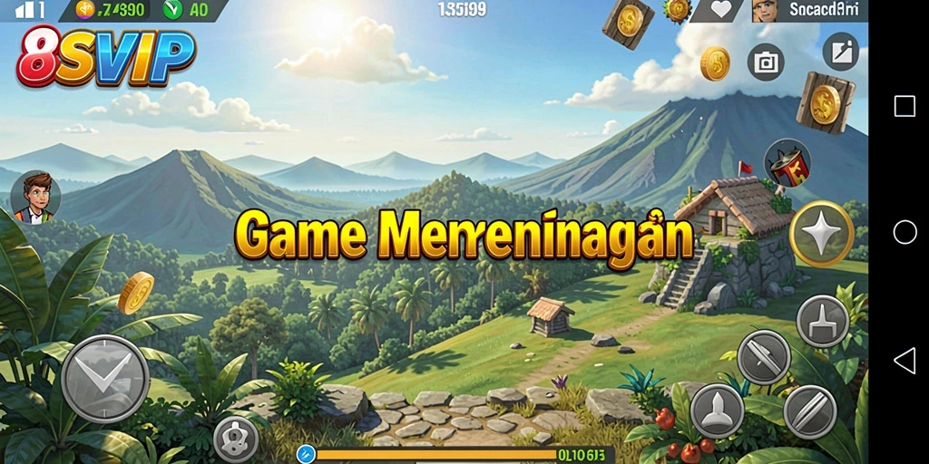 Screenshot gameplay 8SVIP menampilkan keseruan permainan Casual.