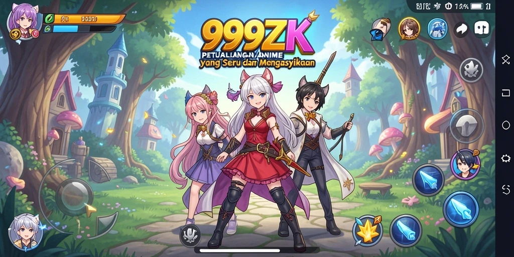 Tangkap momen seru gameplay Anime di 999ZK!