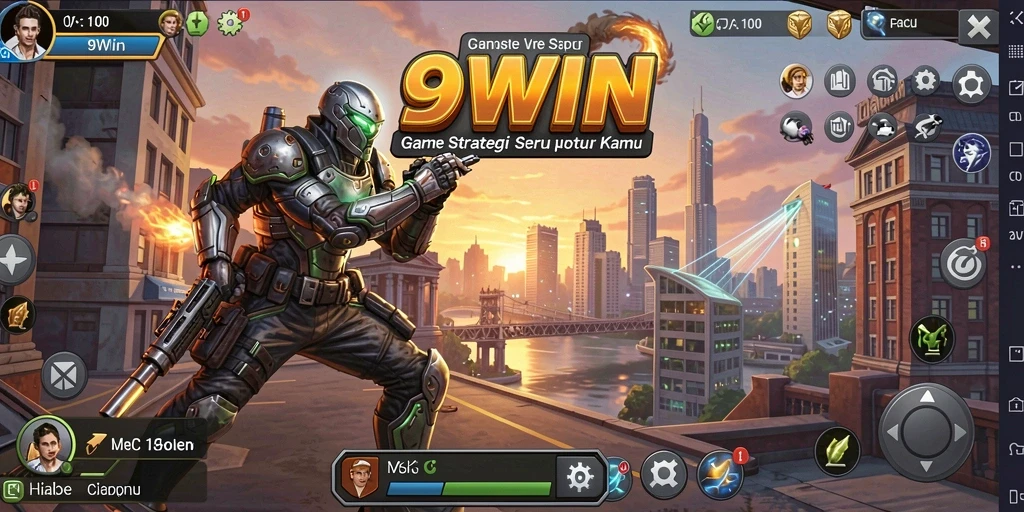 Gameplay 9WIN dengan strategi yang mendebarkan dan grafis menarik.
