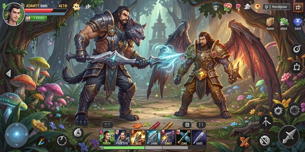 Gameplay ADAM77 yang menarik dalam petualangan fantasi.