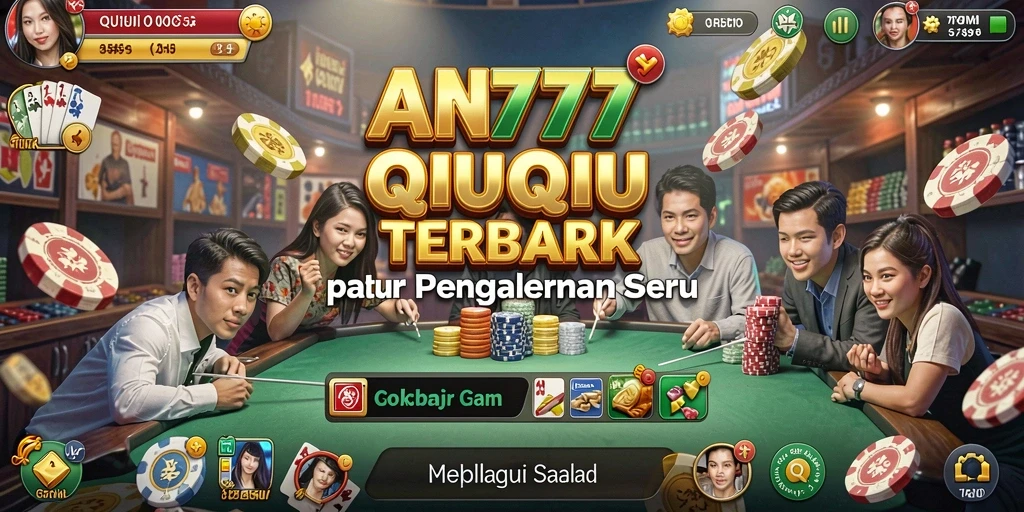 Gameplay seru AN777 menampilkan pertandingan QiuQiu yang kompetitif.