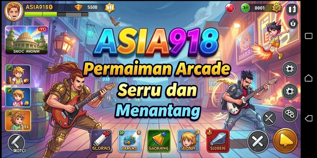 Tampilan gameplay seru dari ASIA918 dengan efek visual yang menarik.