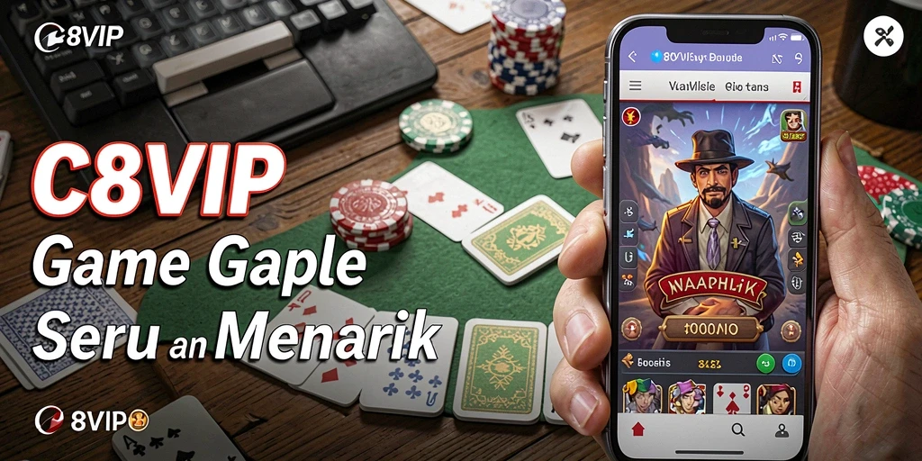 Tampilan gameplay seru dan interaktif dari C8VIP.