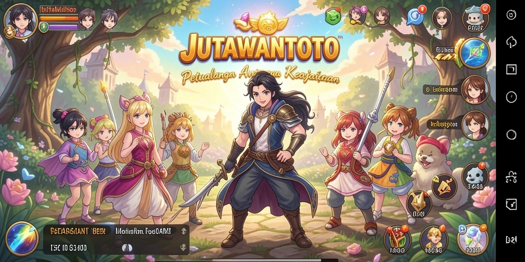 Screenshot dari gameplay JUTAWANTOTO yang menakjubkan dan interaktif.