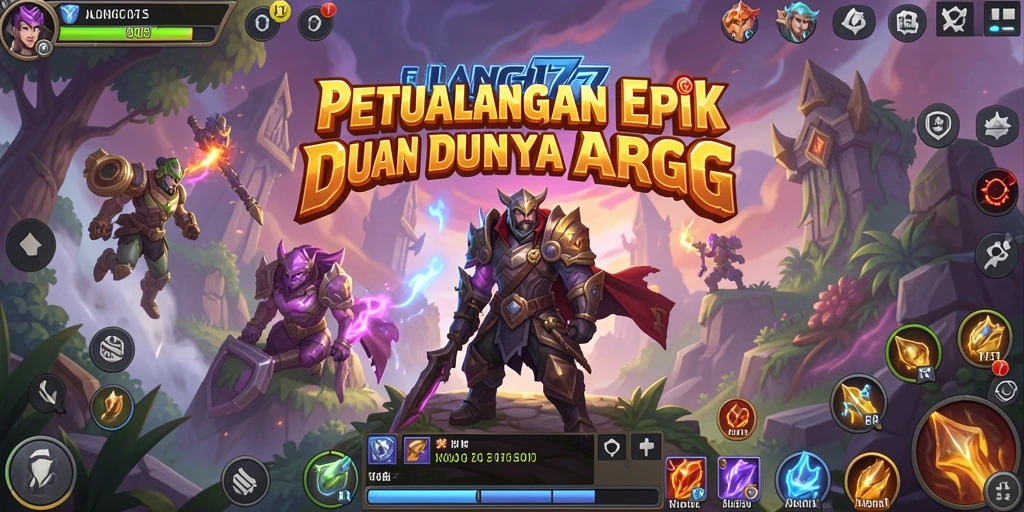 Tampilan gameplay LANGIT77 yang memukau dan penuh aksi.