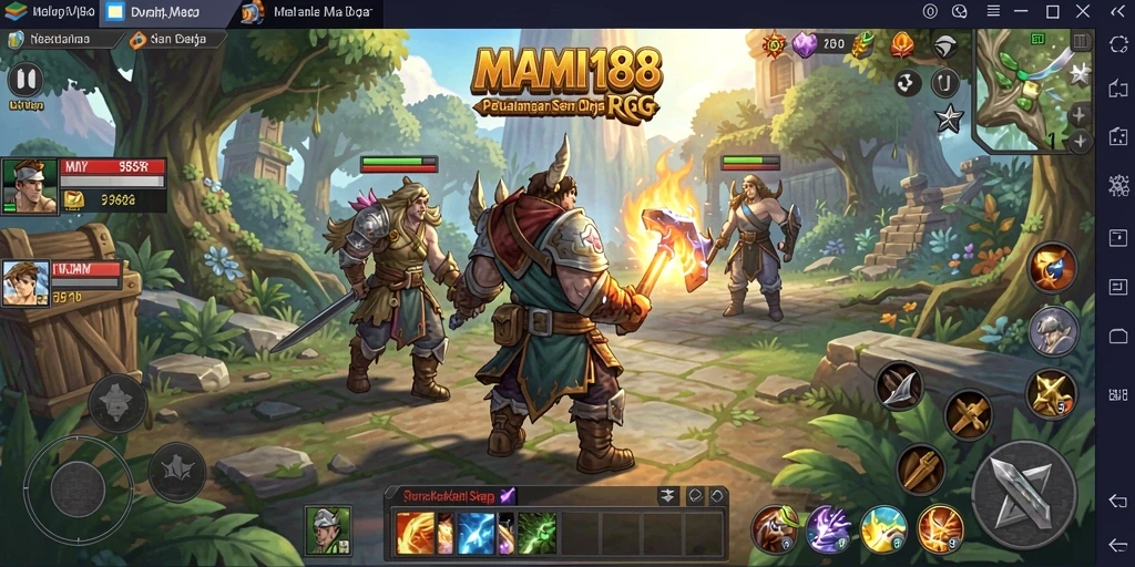 Tampilan gameplay MAMI188 yang seru di dunia RPG.