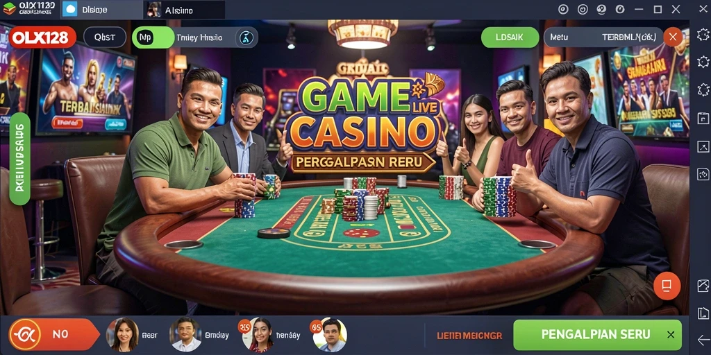 Tampilan screenshot OLX128 yang menampilkan dealer profesional dalam action.