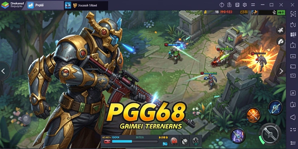 Tampilan gameplay PGG68 dengan strategi yang mendalam dan menantang.