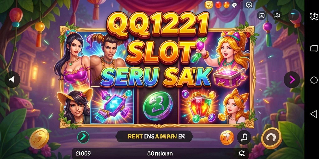 Tampilan gameplay QQ1221 dengan efek visual yang menakjubkan.